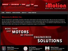 Tablet Screenshot of imotioninc.com
